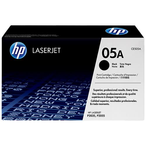 HP 05A Black Original LaserJet Toner