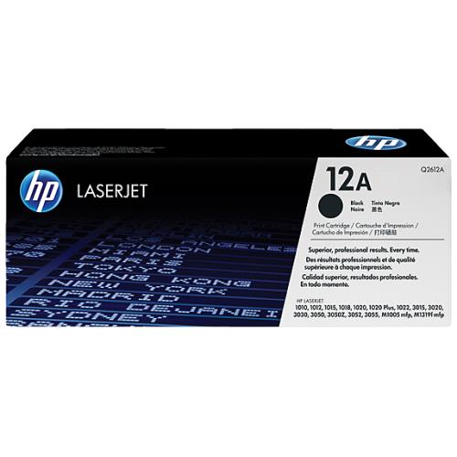 HP 12A Black Original LaserJet Toner