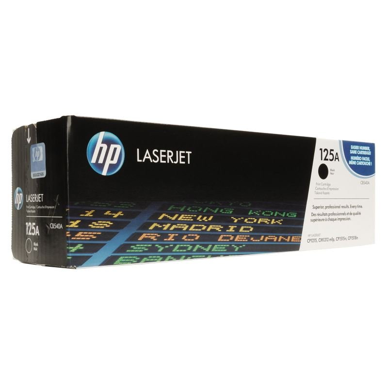 HP 125A Black Original LaserJet Toner Cartridge